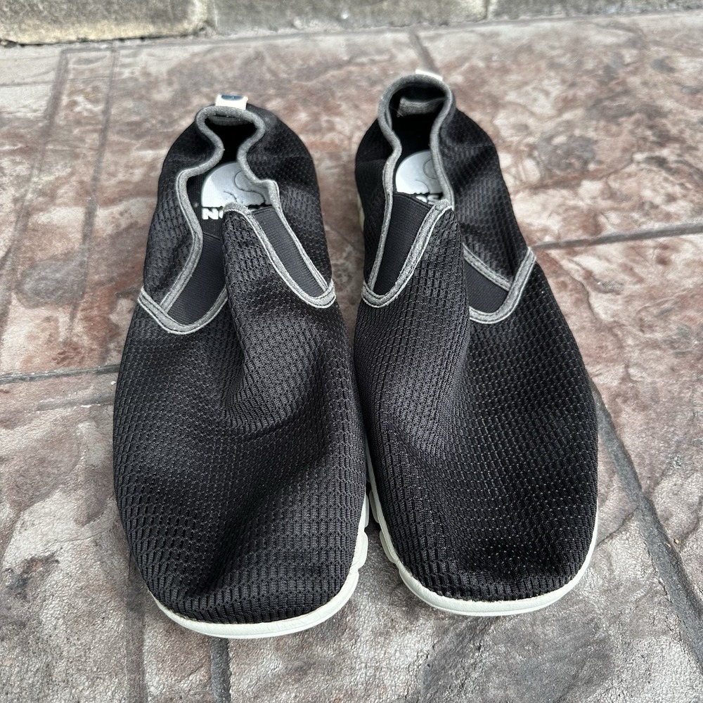 Mens 13W NoSoX Wino Deer Stags‎ Black Mesh Slip On Shoes Casual Lightweight - Picture 6 of 9